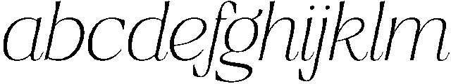 Ragmont Thin Italic otf (100) FONT