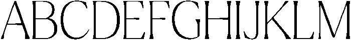 Ragmont Thin otf (100) Font UPPERCASE