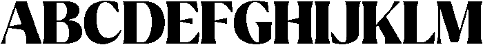 Ragmont Variable Black ttf (900) Font UPPERCASE