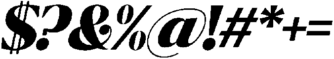 Ragmont Variable Italic Black Italic ttf (900) Font OTHER CHARS