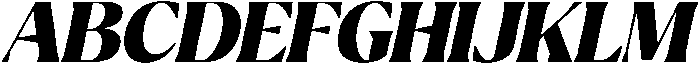 Ragmont Variable Italic Black Italic ttf (900) Font UPPERCASE