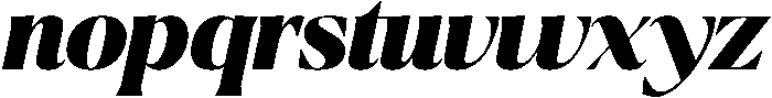 Ragmont Variable Italic Black Italic ttf (900) Font LOWERCASE