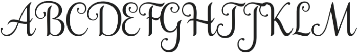 Ragnala ttf (400) Font UPPERCASE