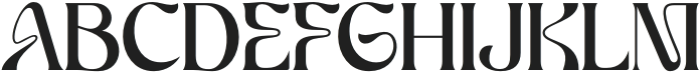 Ragnheidr Regular otf (400) Font UPPERCASE