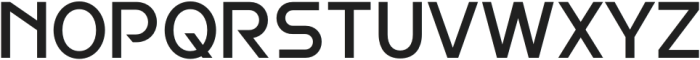 Ragnor Regular otf (400) Font UPPERCASE