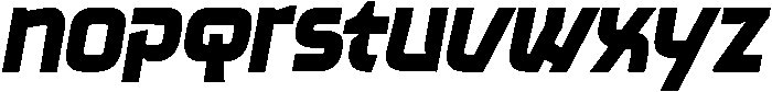Ragot Italic otf (400) Font LOWERCASE