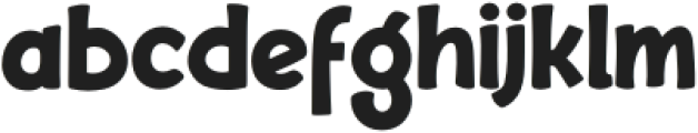 Ragrots otf (400) Font LOWERCASE