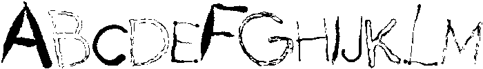 Ragtag otf (400) Font UPPERCASE
