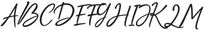 Rahaiya otf (400) Font UPPERCASE