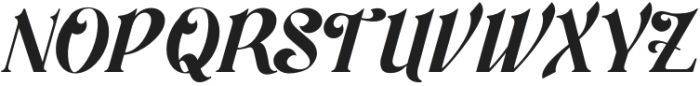 Rahayoe Regular otf (400) Font UPPERCASE