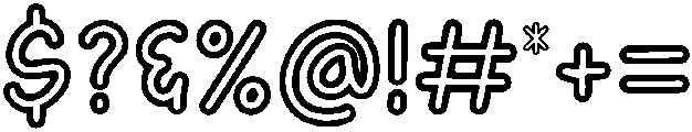 Rahayu otf (400) Font OTHER CHARS