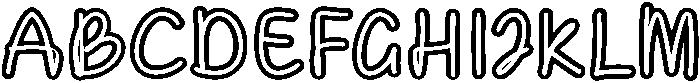 Rahayu otf (400) Font UPPERCASE