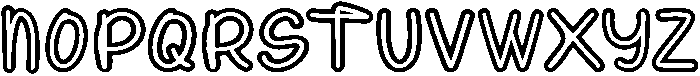 Rahayu otf (400) Font UPPERCASE