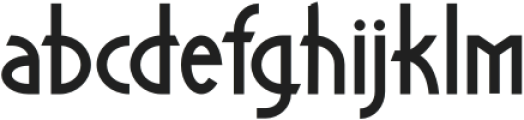 Rahno-Regular otf (400) Font LOWERCASE