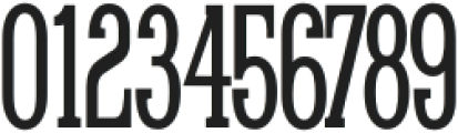 Raiden Black Condensed otf (900) Font OTHER CHARS