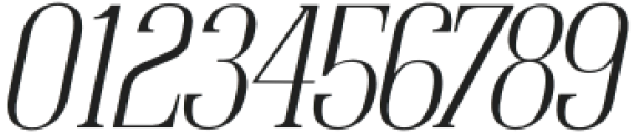 Raiden Light Italic otf (300) Font OTHER CHARS