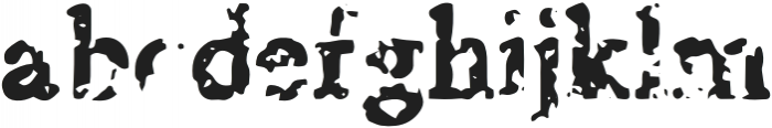 Raider Bold Regular otf (700) Font LOWERCASE