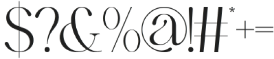 Raiken Regular otf (400) Font OTHER CHARS
