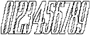Railine Pixel Outline otf (400) Font OTHER CHARS