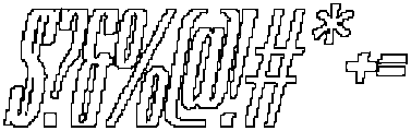Railine Pixel Outline otf (400) Font OTHER CHARS
