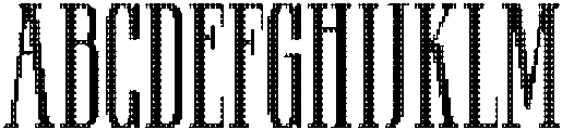 RailineDisco-Regular otf (400) Font UPPERCASE