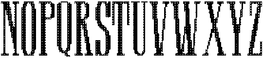 RailineDisco-Regular otf (400) Font UPPERCASE