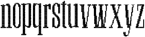 RailineDisco-Regular otf (400) Font LOWERCASE