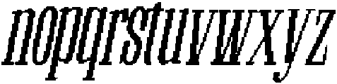RailinePixel-Regular otf (400) Font LOWERCASE