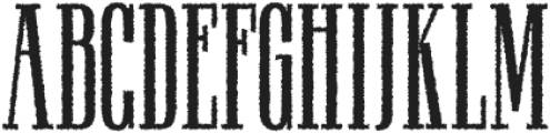 RailineRough-Regular otf (400) Font UPPERCASE