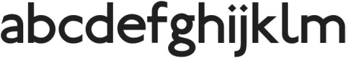 Railway Regular otf (400) Font LOWERCASE