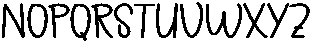 Rain Forest Regular otf (400) Font UPPERCASE