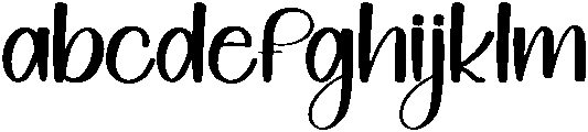 Rain Regular otf (400) Font LOWERCASE