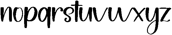Rain Regular otf (400) Font LOWERCASE