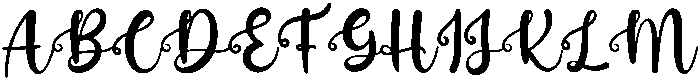 Rain Regular otf (400) Font UPPERCASE