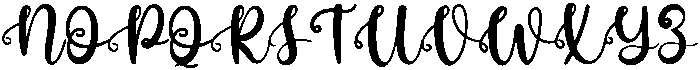 Rain Regular otf (400) Font UPPERCASE