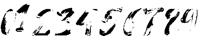 Rainbow-Brush Regular otf (400) Font OTHER CHARS