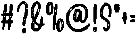 Rainbow Bubbles Regular otf (400) Font OTHER CHARS