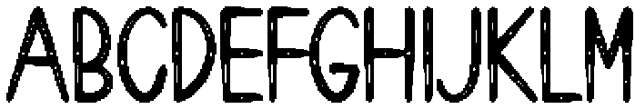 Rainbow Bubbles Regular otf (400) Font UPPERCASE