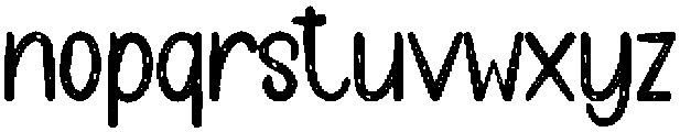 Rainbow Bubbles Regular otf (400) Font LOWERCASE