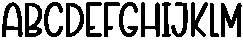Rainbow Candycane Regular otf (400) Font LOWERCASE