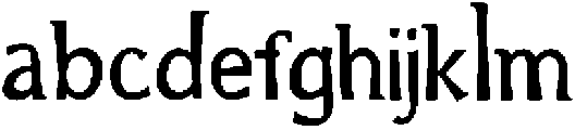 Rainbow Chalk Cyr Display otf (400) FONT