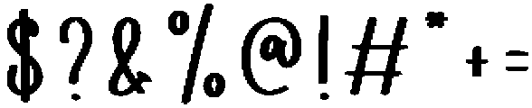 Rainbow Memories Regular otf (400) Font OTHER CHARS