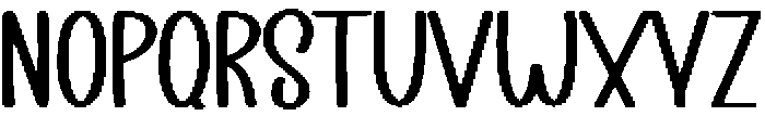 Rainbow Memories Regular otf (400) Font LOWERCASE