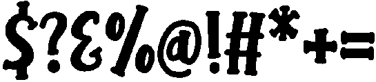 Rainbow Regular otf (400) Font OTHER CHARS