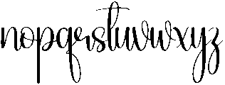 Rainbow Regular otf (400) Font LOWERCASE