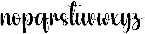 Rainbow Regular otf (400) Font LOWERCASE