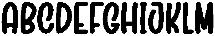 Rainbow Regular otf (400) Font UPPERCASE