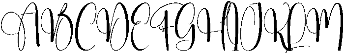 Rainbow Regular otf (400) Font UPPERCASE