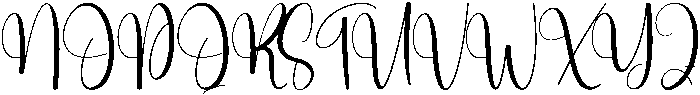 Rainbow Regular otf (400) Font UPPERCASE