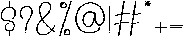 Rainbow Regular otf (400) Font OTHER CHARS